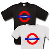 London Underground T-Paita Omalla Kaupungilla