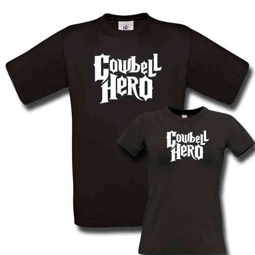 Cowbell Hero T-paita