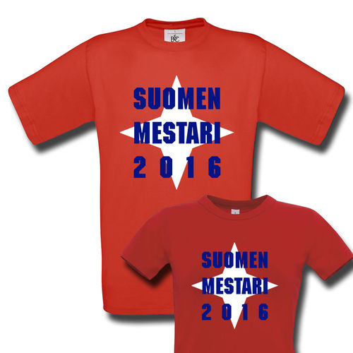 Suomen Mestari 2016 T-Paita