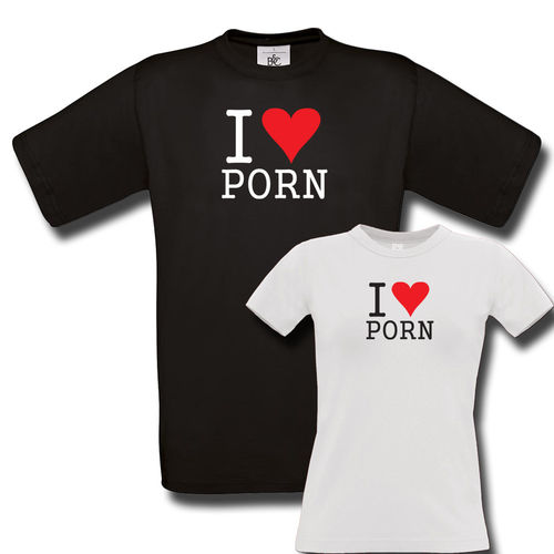 I Love Porn T-paita